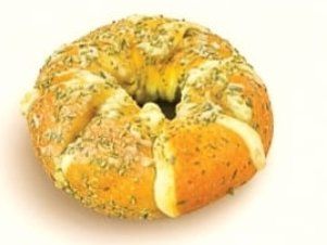 Garlic Cream Cheese Bagel