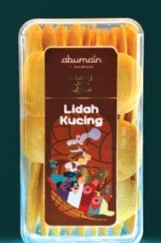 Toples cookies Lidah Kucing