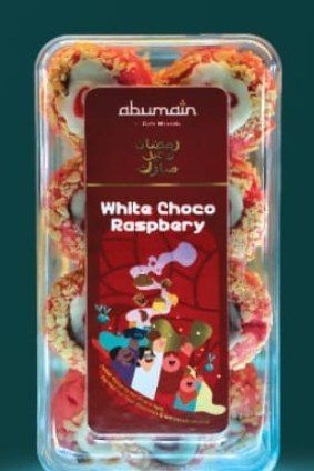 Toples cookies White Choco Raspberry